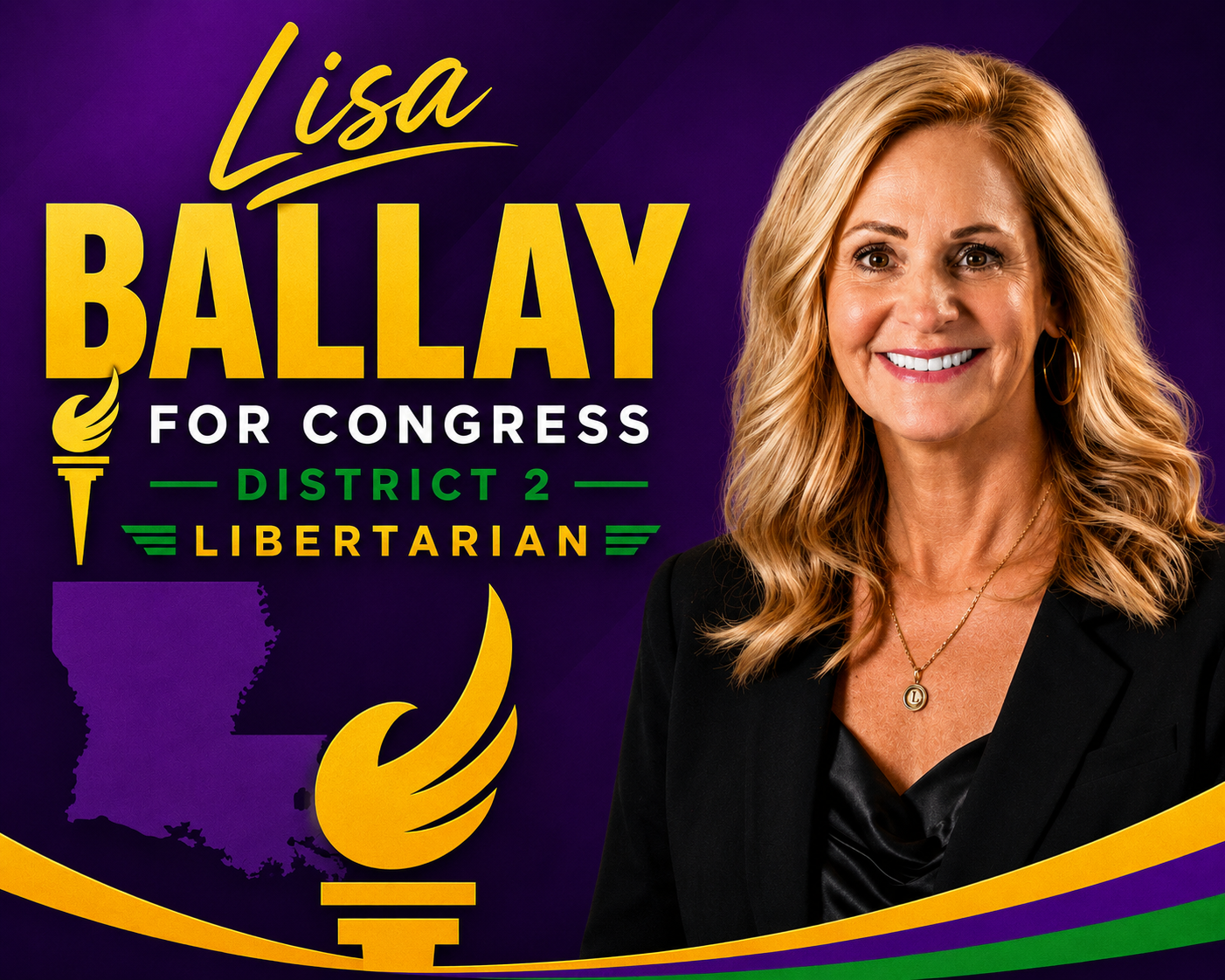 Lisa Ballay for Congress, District 2, Libertarian